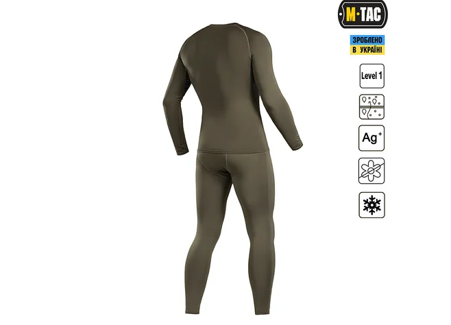 Термобілизна M-Tac ThermoLine Olive Фото 2